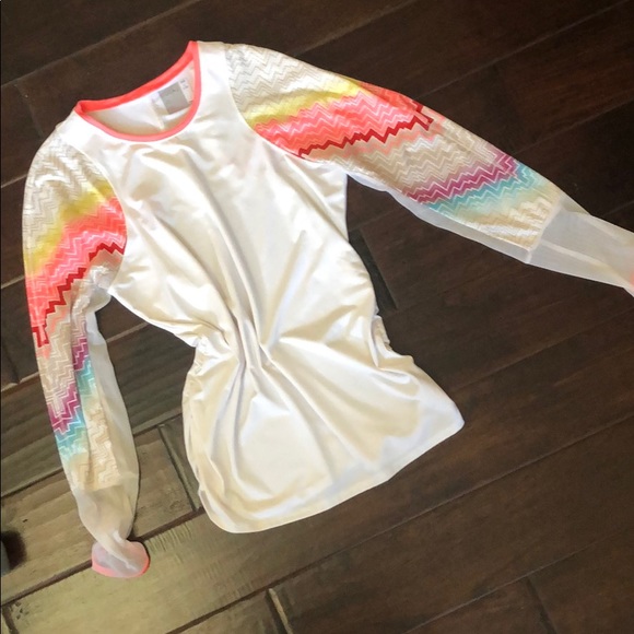 lucky in love long sleeve tops